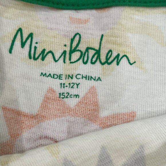 Mini Boden Girls Dress Sun Face Print Short Sleeve Size 11-12Y 152cm Cotton - Picture 4 of 5